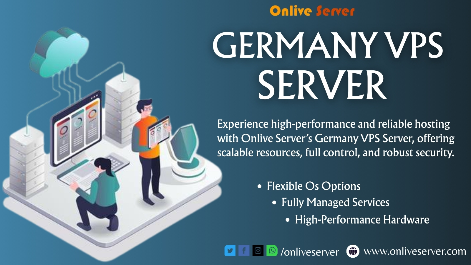 Onlive Server's Germany VPS Server The Ultimate Hosting for Local and Global Businesses