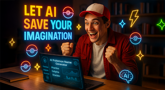 Lost in Pokémon Naming? Let AI Save Your Imagination