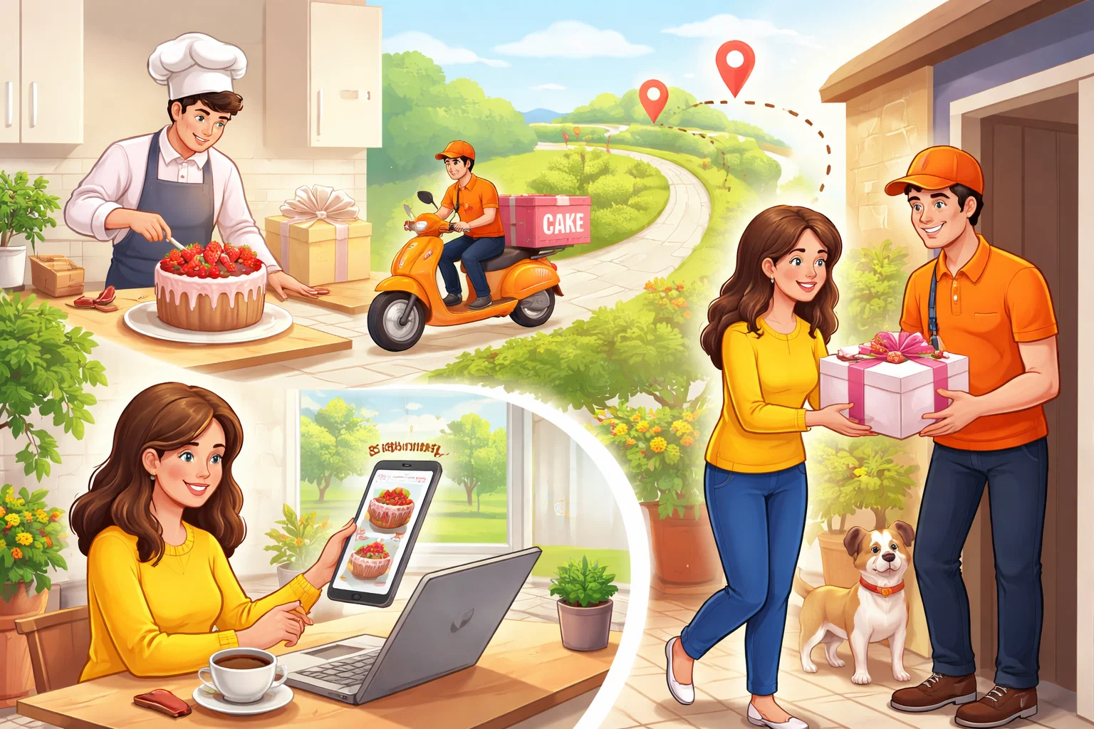 How-Online-Cake-Delivery-Works-From-Order-to-Your-Doorstep-in-2-Hours
