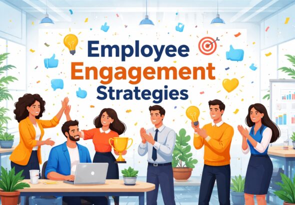 Celebrating-teamwork-in-the-office