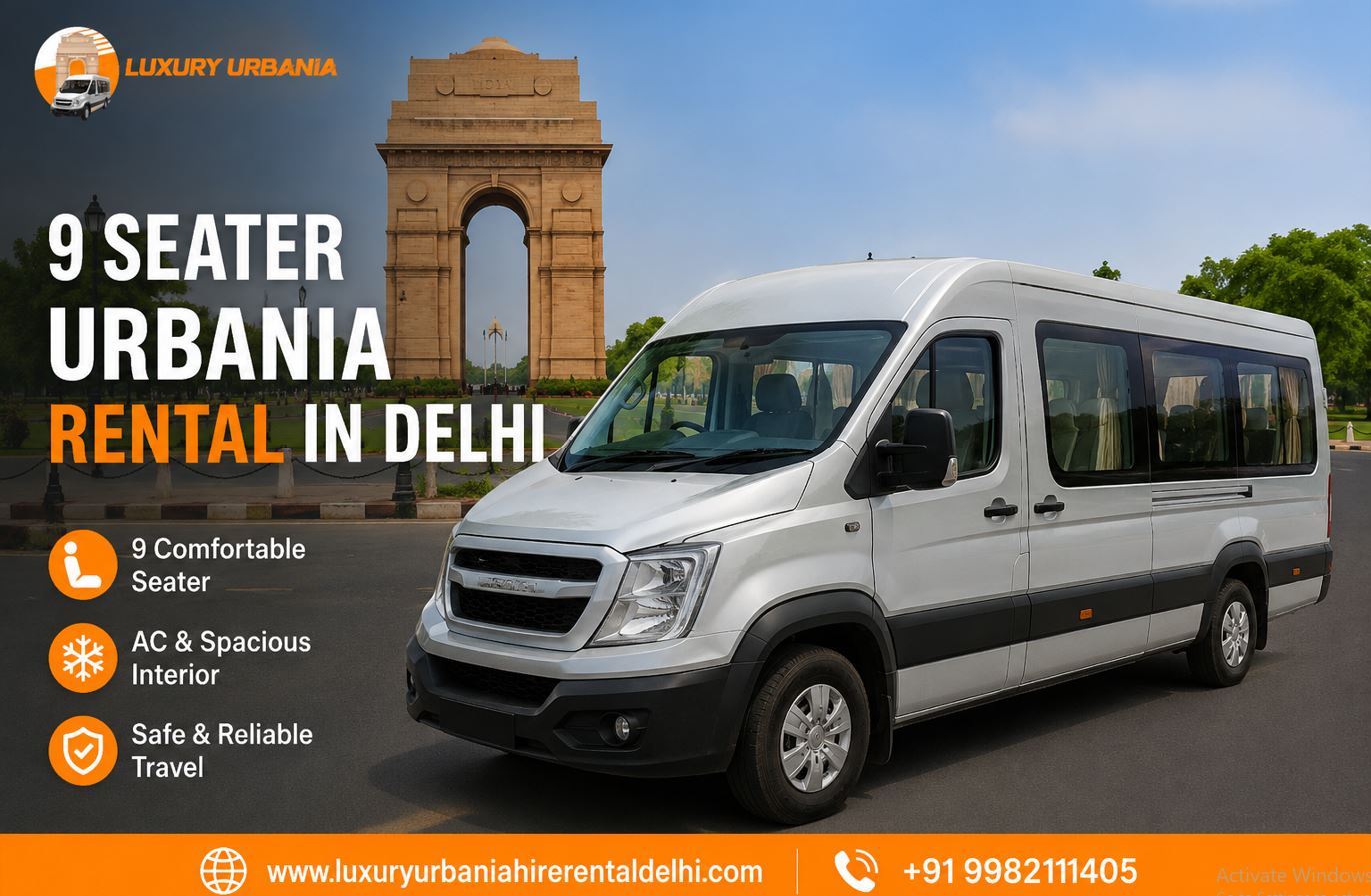 9-Seater-Urbania-Rental-in-Delhi