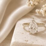 Pear-diamond-ring